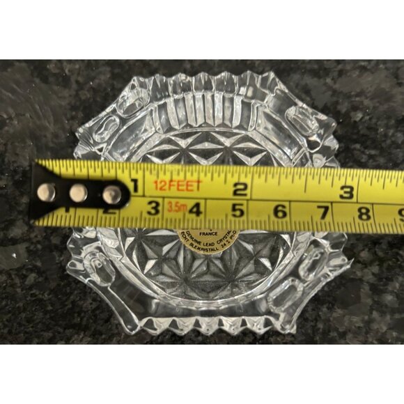 Cristal DArques France Genuine Lead Crystal Trinket  or Jewlery Box - Picture 14 of 16